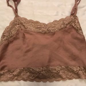 Lace Brandy Melville Crop Top